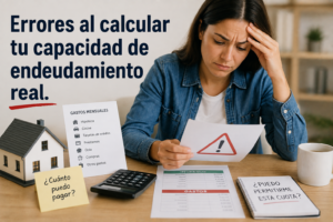 Errores al calcular tu capacidad de endeudamiento real.